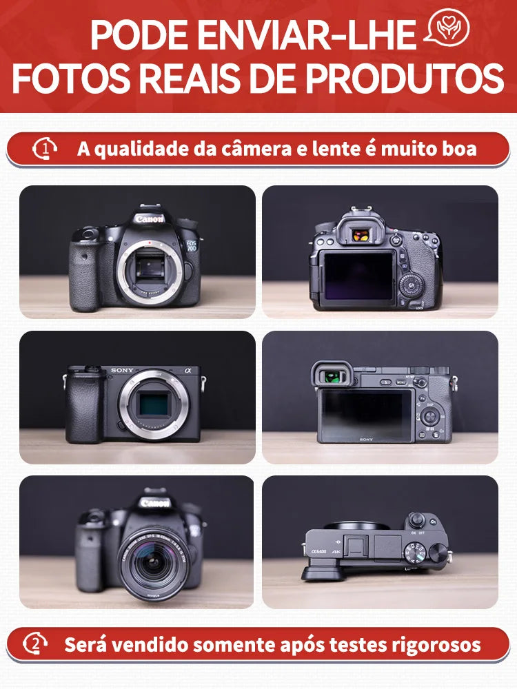 Canon EOS M50 II Câmera Compacta Profissional 4K  24.10MP M50II（Used）