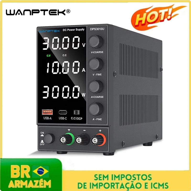 Estabilizador Digital 30V 10A LED