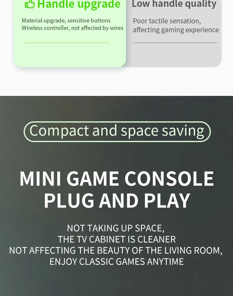 Console de Jogos X7 128G 256G 4K LPDDR4