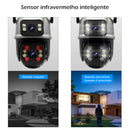 Câmera de Segurança 4K Ultra HD Com Visão Noturna