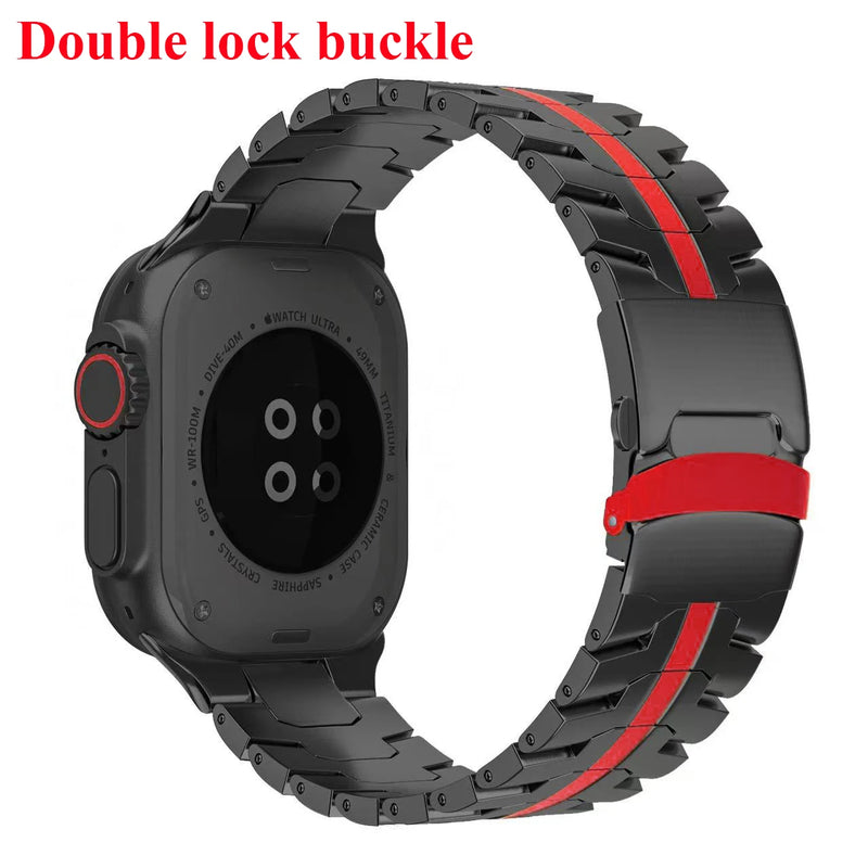 Pulseira De Aço Para Apple Watch Series 11 10 9 8 SE 3 46mm 45mm 42mm 44mm 49MM