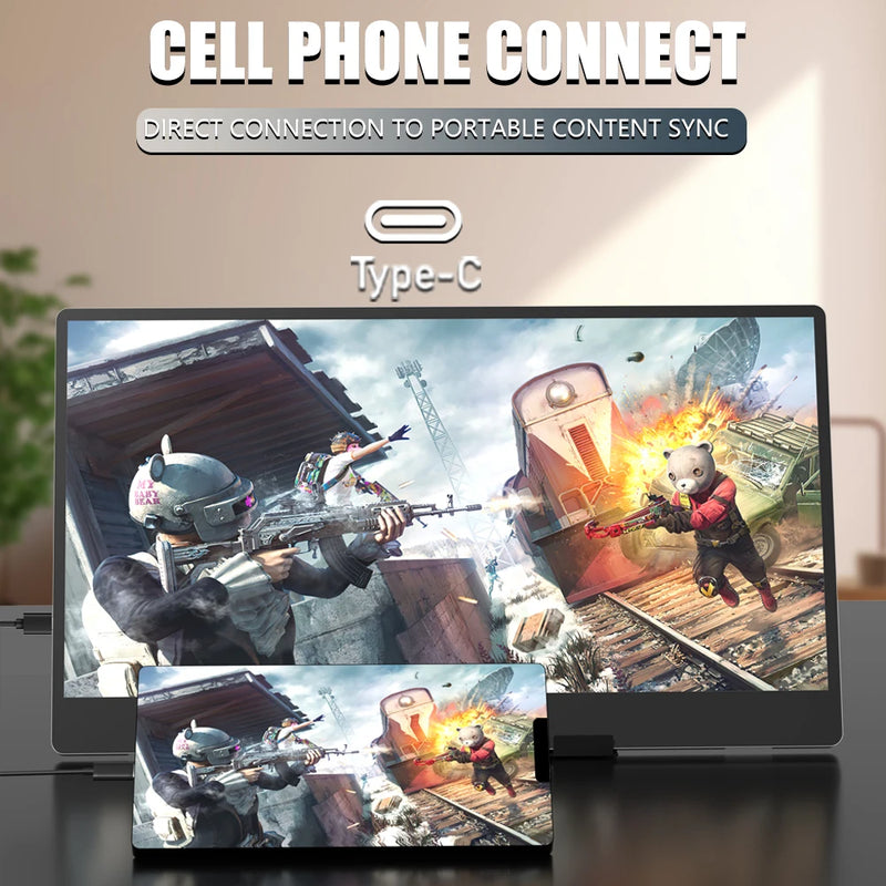 Monitor Portátil N140-S36 14 Polegadas 60Hz Resolução 1366x768