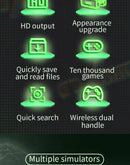 Console de Jogos X7 128G 256G 4K LPDDR4