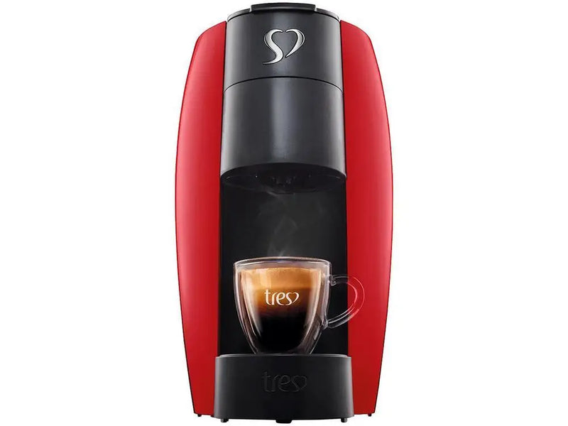 Cafeteira Expressa Três Corações Vermelha 110V