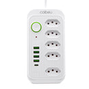 Extensão de Energia em Régua 100-220V,10A