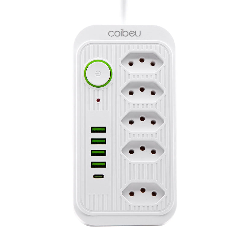 Extensão de Energia em Régua 100-220V,10A