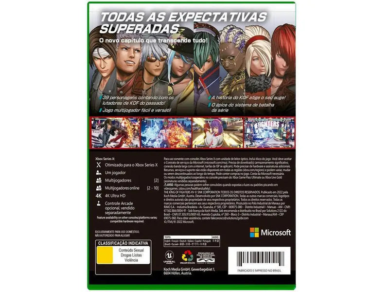 The King of Fighters XV  Xbox Series x Xbox Series S