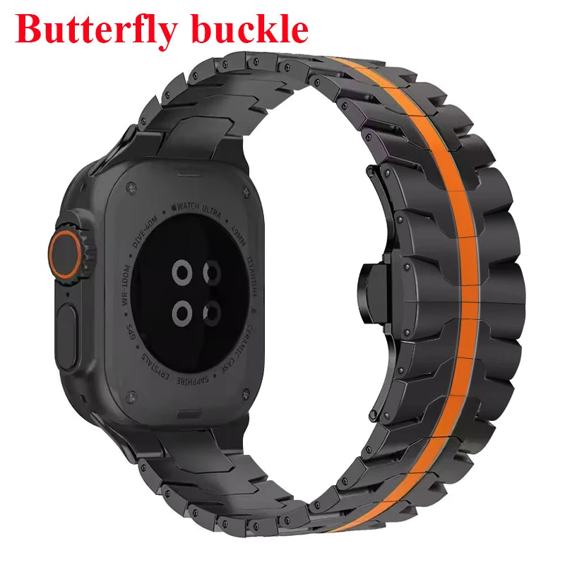 Pulseira De Aço Para Apple Watch Series 11 10 9 8 SE 3 46mm 45mm 42mm 44mm 49MM