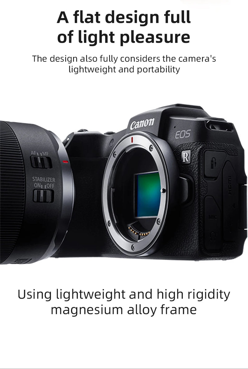 Canon EOS RP Câmera Profissional 4K  26.2Mp Sd Card