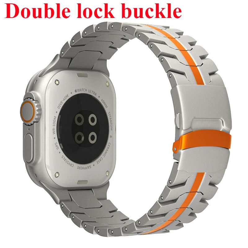 Pulseira De Aço Para Apple Watch Series 11 10 9 8 SE 3 46mm 45mm 42mm 44mm 49MM