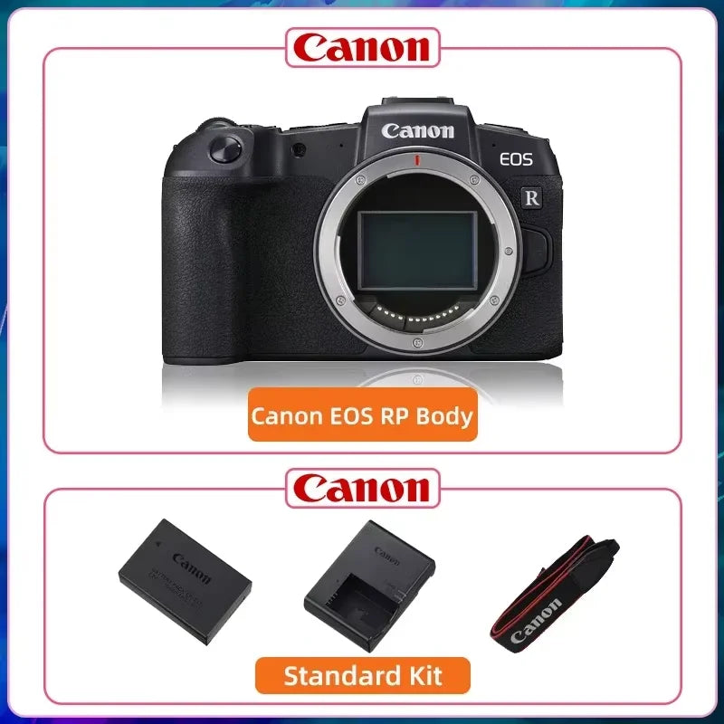 Canon EOS RP Câmera Profissional 4K  26.2Mp Sd Card