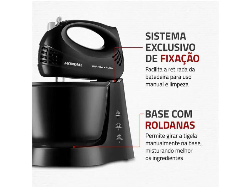 Batedeira Mondial Pratice B-44-B 110V 400W