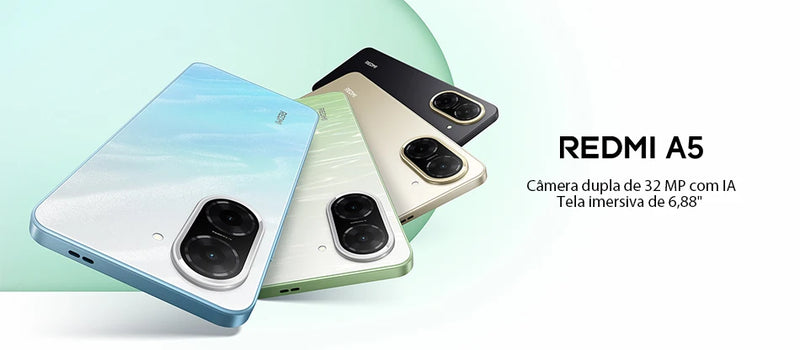 Redmi A5 Versão Global  T7250 Processor 32MP