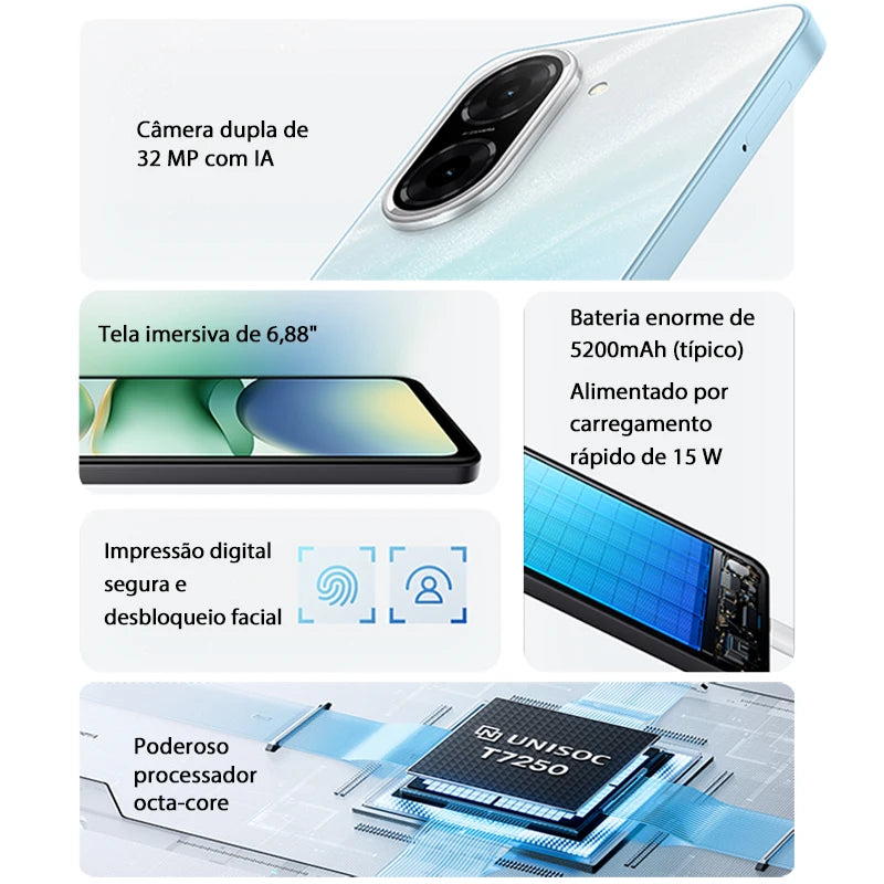 Redmi A5 Versão Global  T7250 Processor 32MP