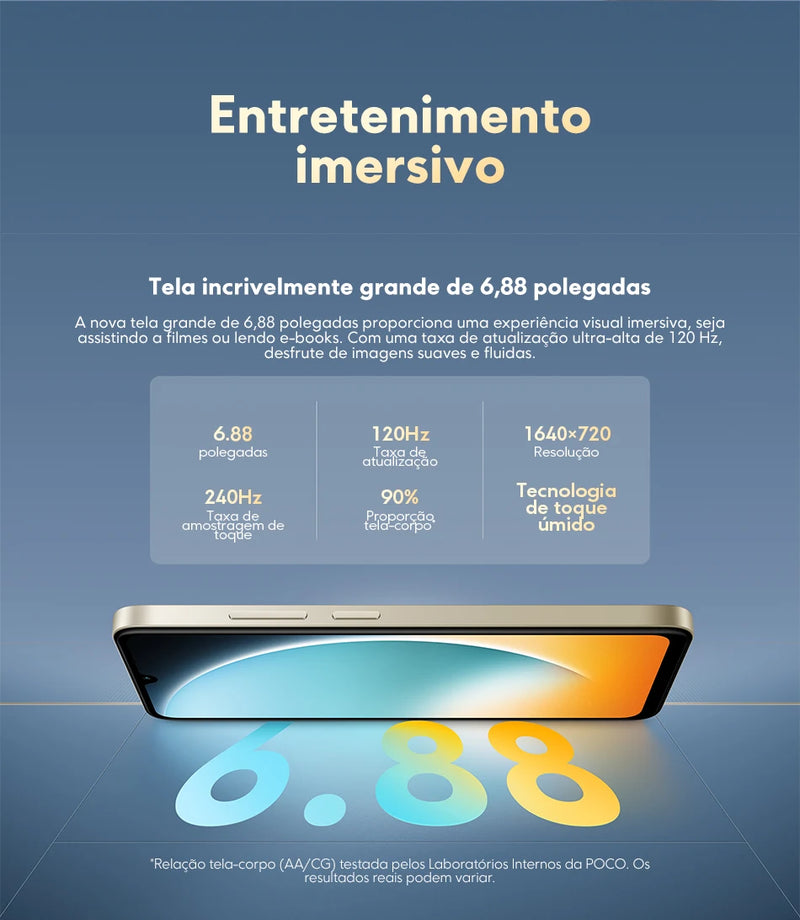 Smartphone POCO C71 Global Edition 6.88 32mp