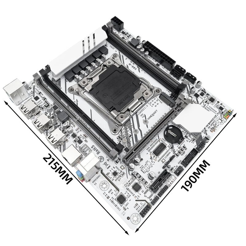 Kit Placa Mae ZSUS X99-W  LGA2011-3 Xeon 16GB DDR4