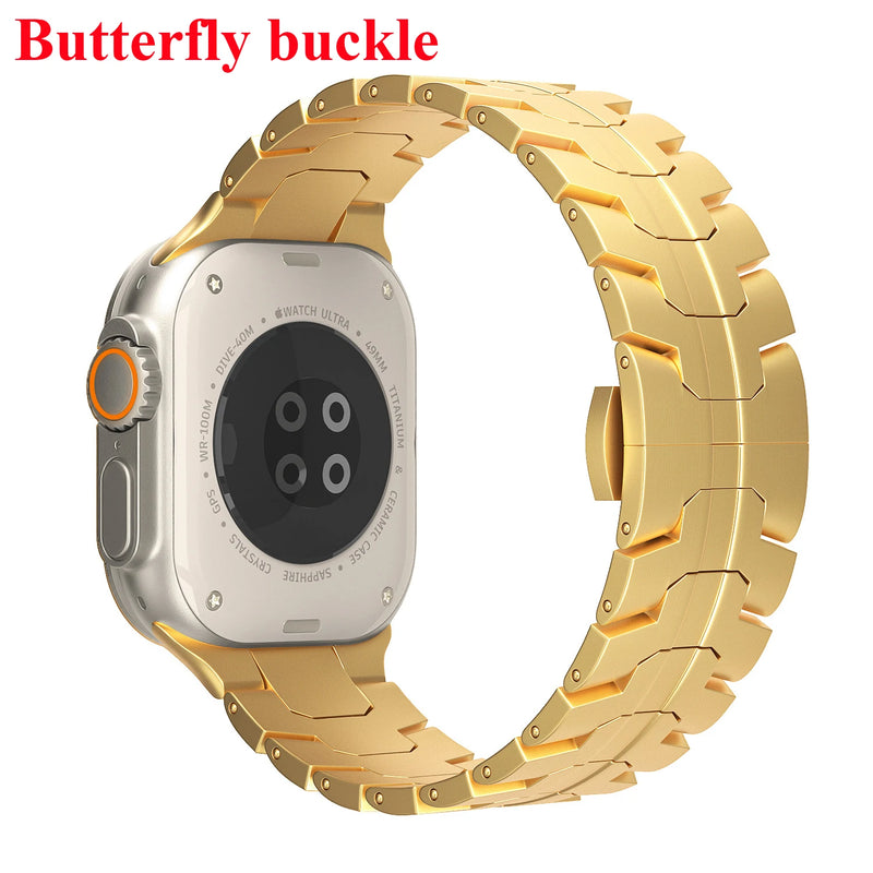 Pulseira De Aço Para Apple Watch Series 11 10 9 8 SE 3 46mm 45mm 42mm 44mm 49MM