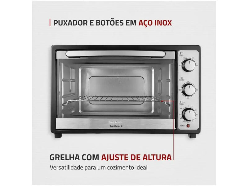 Forno Elétrico Mondial 53L 1800W