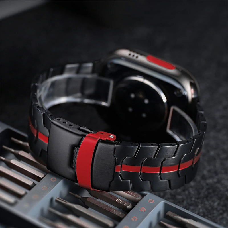 Pulseira De Aço Para Apple Watch Series 11 10 9 8 SE 3 46mm 45mm 42mm 44mm 49MM