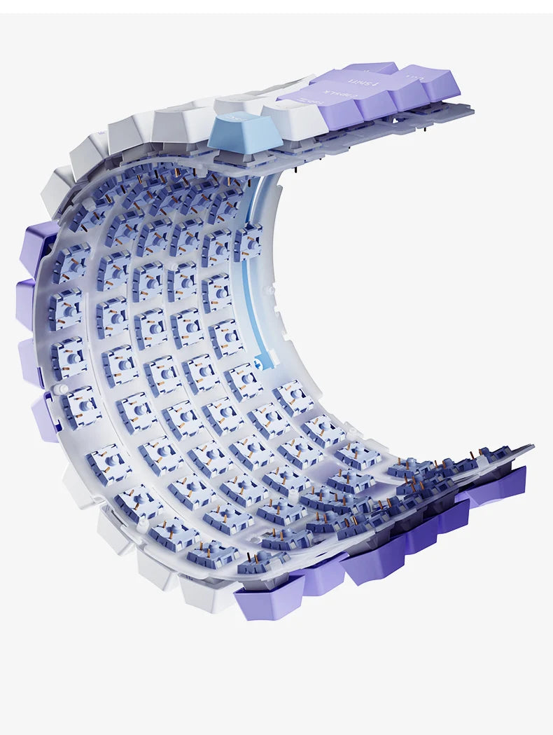 AK820/AK820 Pro Teclado Mecânico 75% TFT