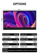 Monitor Portátil N140-S36 14 Polegadas 60Hz Resolução 1366x768